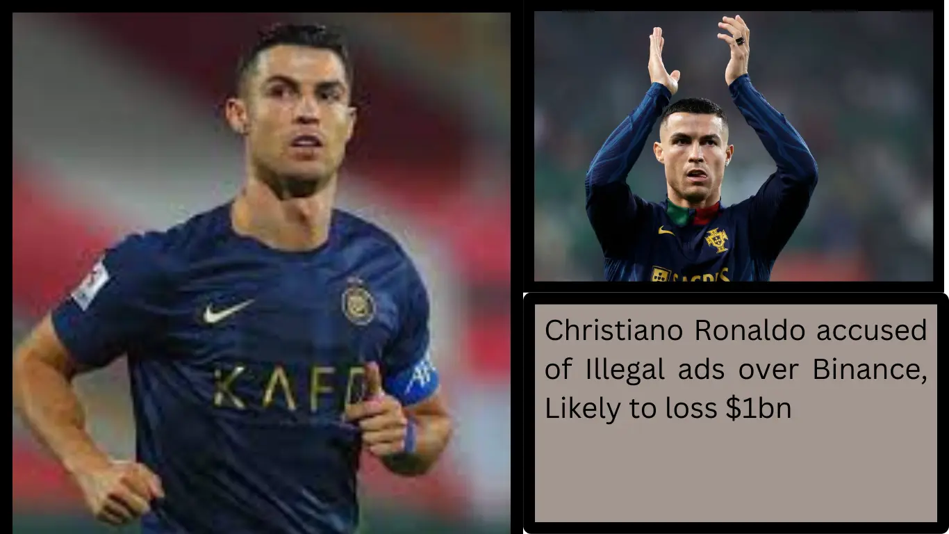 Cristiano Ronaldo accused of Illegal ads