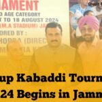 Gold Cup Kabaddi Tournament 2024 Begins in Jammu