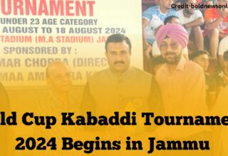 Gold Cup Kabaddi Tournament 2024 Begins in Jammu